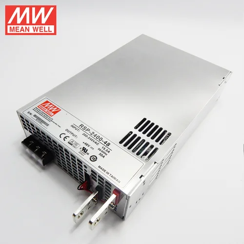 RSP-2400-48 Мощный блок питания в защитном кожухе 48В, 50А, 2400Вт Mean Well RSP-2400-48 Мощный блок питания в защитном кожухе 48В, 50А, 2400Вт Mean Well